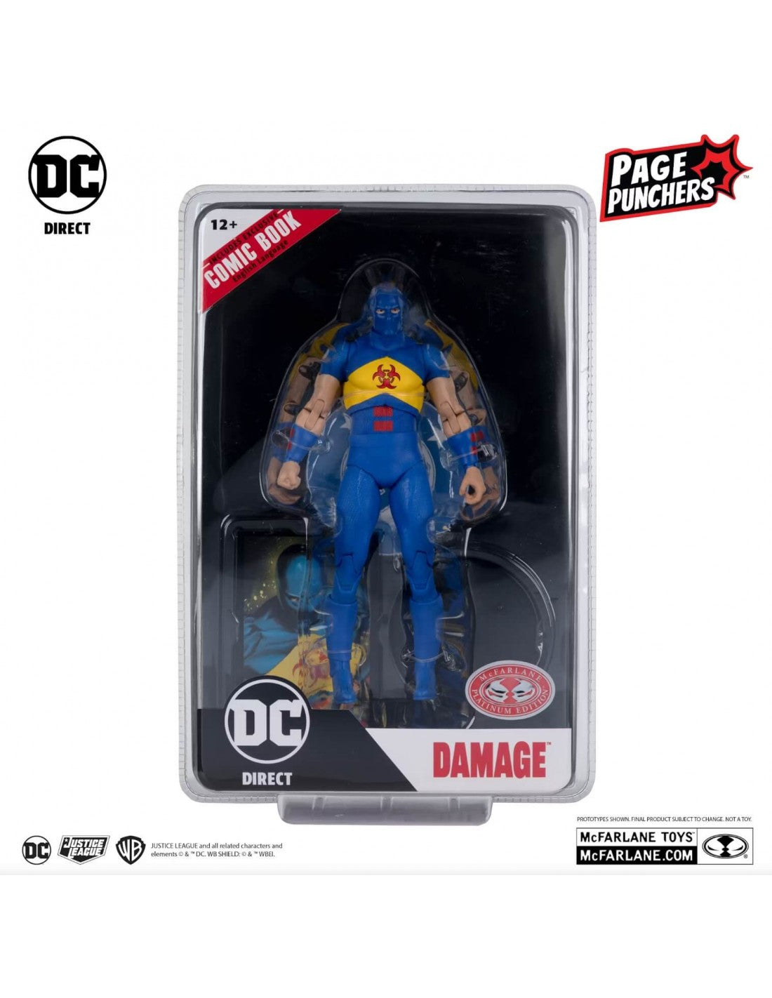 DC Direct Page Punchers Action Figures 18 cm Wave 8  Damage (Kingdom Come)